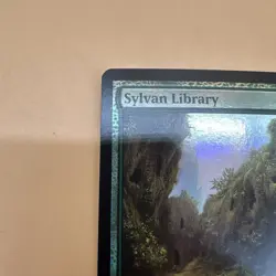 Sylvan Library (Retro Frame) -Foil Near Mint English MTG Dominaria Remastered - Image 9