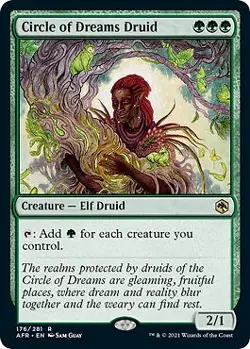 Circle of Dreams Druid Adventures in the Forgotten Realms Foil - Image 1