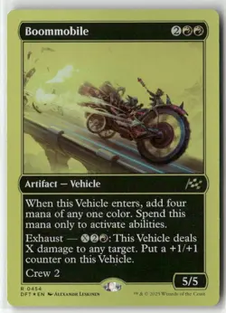 Boommobile (First-Place Foil) 454 Foil Near Mint MTG Aetherdrift Magic - Image 1
