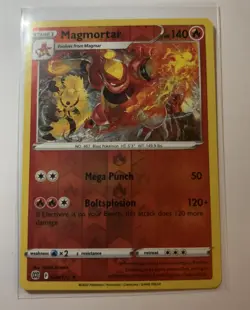 Magmortar Reverse Holo Rare - 020/172 - Brilliant Stars Pokemon Card - Image 2