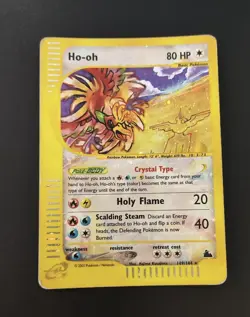 Pokemon Card-Ho-Oh-Skyridge-Holo-149/144-Crystal-ENG - Image 12