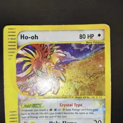 Pokemon Card-Ho-Oh-Skyridge-Holo-149/144-Crystal-ENG - Image 14