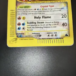 Pokemon Card-Ho-Oh-Skyridge-Holo-149/144-Crystal-ENG - Image 8