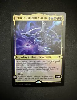 Infinite Guideline Station Edge of Eternities Foil - MTG - Image 1