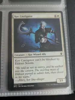 1x Kor Castigator NM Eng MTG - Battle for Zendikar (F) - Image 1