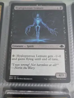 Hyalopterous Lemure  89  MTG  NM Dominaria Remastered (F) - Image 1