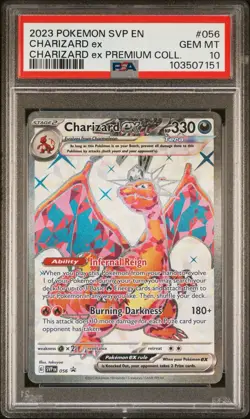 PSA 10 - Charizard ex 056 Sv: Scarlet & Violet Promo Cards Holo - Image 3