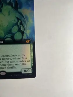 Famished Worldsire (Extended Art) 341 NM Foil MTG Edge of Eternities Magic - Image 14