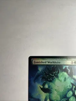 Famished Worldsire (Extended Art) 341 NM Foil MTG Edge of Eternities Magic - Image 2