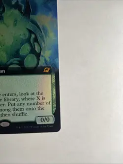 Famished Worldsire (Extended Art) 341 NM Foil MTG Edge of Eternities Magic - Image 4