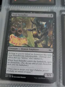 1x Soul Swindler NM-Mint, English - Unfinity MTG (F) - Image 1