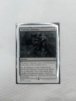 Wishclaw Talisman lp/mp mtg (White Border) Mystery Booster 2 Regular - Image 1