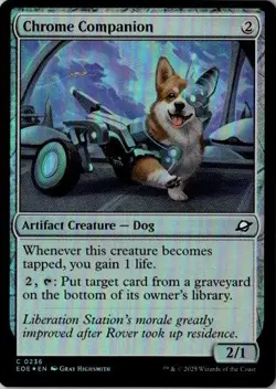 MTG, Edge of Eternities, NM Chrome Companion Foil - Image 1