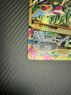 Pokemon 2015 M Rayquaza EX (Shiny Full Art) 98/98 XY-Ancient Origins Holo - Image 6