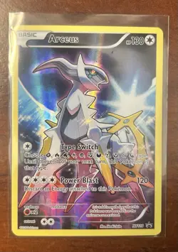 Pokemon TCG Arceus Black Star Promo XY116 near mint - Image 1