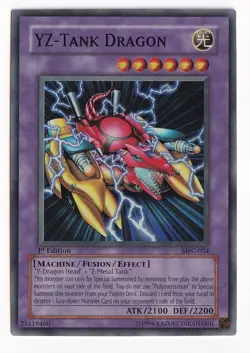 YZ-Tank Dragon MFC-054 Super Rare 1st Edition Yugioh NM - Image 1