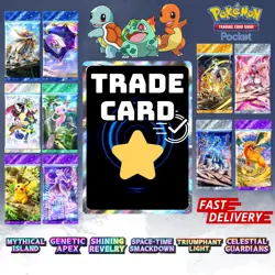 ✨Pokemon TCG Pocket ✨ 1 ⭐STAR CARD ✨ Pokemon Trading Card Game Pocket ✨ - Image 1