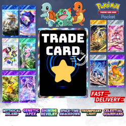 ✨Pokemon TCG Pocket ✨ 1 ⭐STAR CARD ✨ Pokemon Trading Card Game Pocket ✨ - Image 98