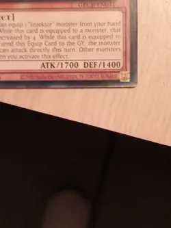 Inzektor Hopper - GRCR-EN041 Yugioh! Yu-Gi-Oh! Rare Nice! 1st Edition - Image 5