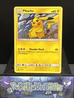 Pokemon Card Pikachu SM206 Sun & Moon Black Star Promo HD SWIRL Near Mint 1 - Image 9