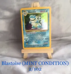 Blastoise Holo 2/132 - Base Set Pokemon Card Near MINT 21 YRS OLD - Image 4