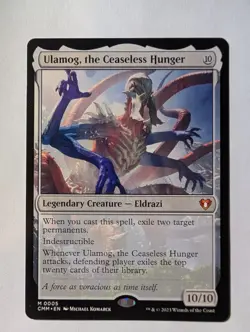 Ulamog, the Ceaseless Hunger - Commander Masters MTG NM - Image 1