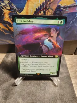 Tifa Lockhart Extended MTG FIN Foil Rare 0473 - Image 2