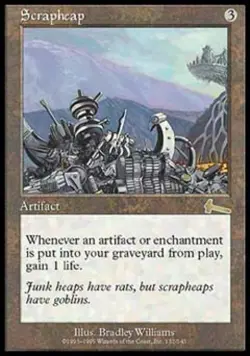 Scrapheap - Medium Play MTG Urza's Legacy - Image 1