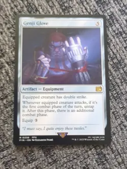 MTG Genji Glove 0258 Rare Regular Final Fantasy - Image 1