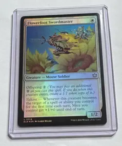 Flowerfoot Swordmaster #14 Bloomburrow Foil Creature MTG NM/M - Image 1