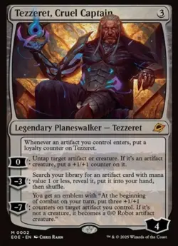 Tezzeret, Cruel Captain - 0002 - Edge of Eternities - MTG - NM/M - Image 1