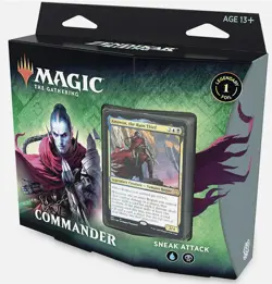 Magic The Gathering Zendikar Rising Commander Deck Sneak Attack - Factory Sealed - Image 1