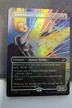 MTG - Cosmogrand Zenith - FOIL Borderless Mythic #304 - Edge of Eternities NM - Image 1