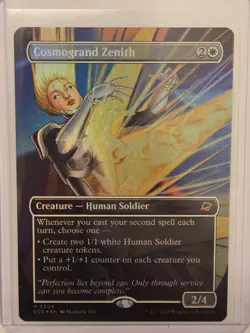 MTG - Cosmogrand Zenith - FOIL Borderless Mythic #304 - Edge of Eternities NM - Image 1