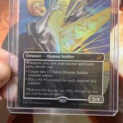 MTG - Cosmogrand Zenith - FOIL Borderless Mythic #304 - Edge of Eternities NM - Image 2