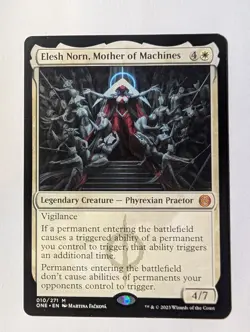 Elesh Norn, Mother of Machines Phyrexia: All Will Be One NM MTG - Image 1