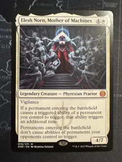 Elesh Norn, Mother of Machines Phyrexia: All Will Be One NM MTG - Image 1