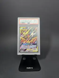 2019 POKEMON SM BLACK STAR PROMO FULL ART/MOLTRES & ZAPDOS & ARTICUNO GX PSA 10 - Image 1