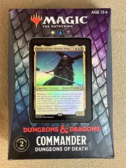 Adventures in the Forgotten Realms Commander Deck: Dungeons of Death MTG Sealed - Image 1