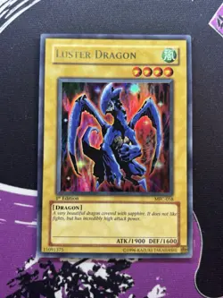 Yugioh Luster Dragon MFC-058 Ultra Rare 1st Edition Magician's Force NM - Image 1