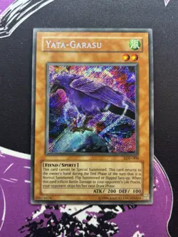 Yugioh Yata-Garasu LOD-000 Secret Rare Unlimited Legacy of Darkness NM - Image 3