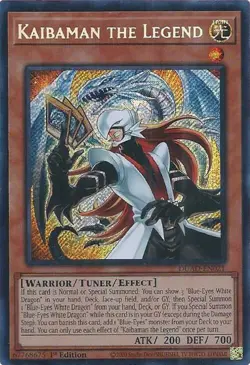 DUAD-EN021 Kaibaman The Legend Secret Rare 1st Ed YuGiOh NEW - Image 2