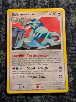 Pokémon TCG Salamence Holo Rare Card 8/99 Arceus 2009 - NM - Image 10