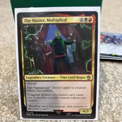 The Master, Multiplied - 146 - NM - Universes Beyond: Doctor Who - MTG - Image 1