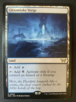 English - MTG Gloomlake Verge - Duskmourn: House Of Horrors - Image 2