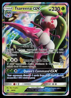 Tsareena GX SM56 Promo SM Promos Pokémon Card - Image 1