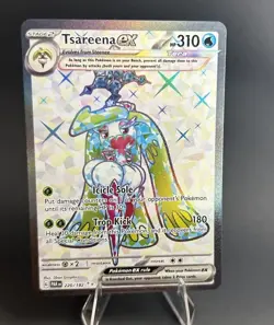 Tsareena EX Pokémon Card - Holo Rare Promo 220/182 POKEMON TCG [LP] - Image 3