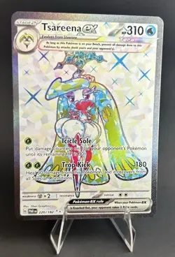 Tsareena EX Pokémon Card - Holo Rare Promo 220/182 POKEMON TCG [LP] - Image 4