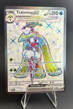 Tsareena EX Pokémon Card - Holo Rare Promo 220/182 POKEMON TCG [LP] - Image 6