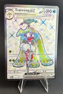 Tsareena EX Pokémon Card - Holo Rare Promo 220/182 POKEMON TCG [LP] - Image 9